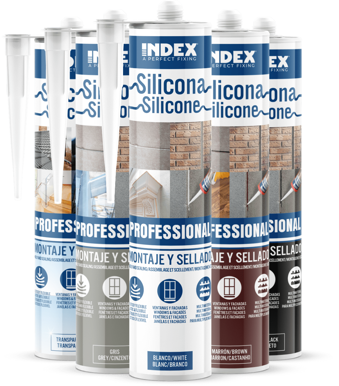 bodegón gama siliconas index professional