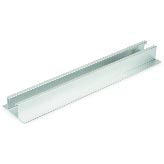 Perfil de aluminio con alas.