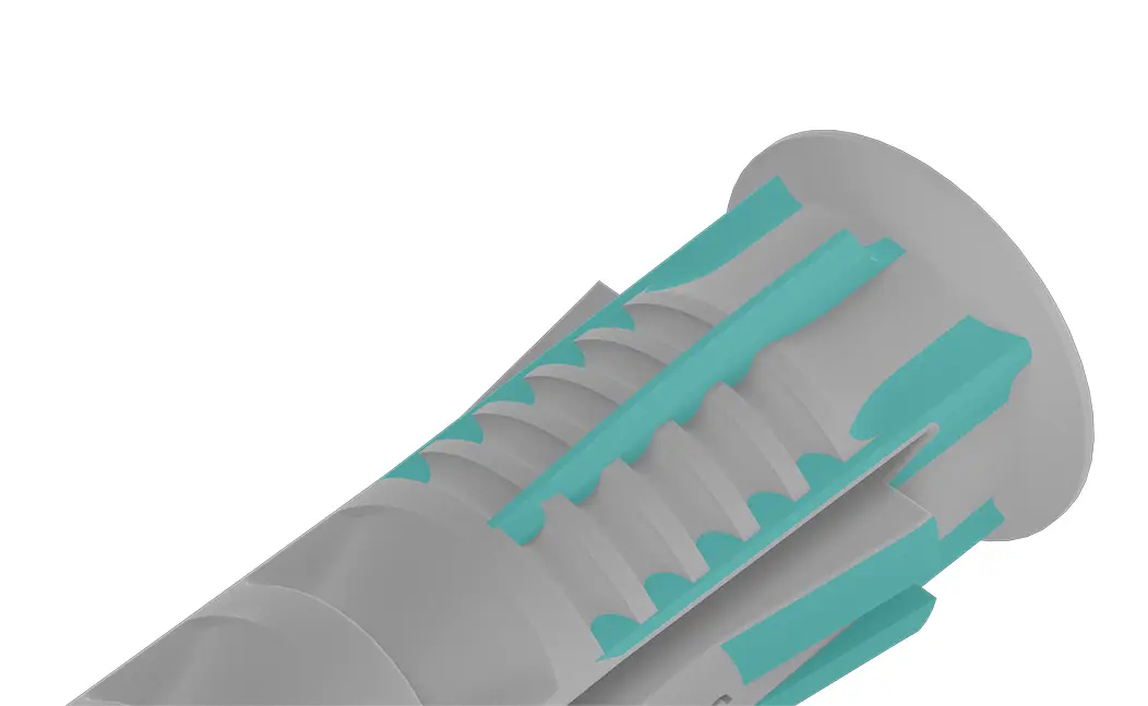 Detalle anclaje TN4S diseño anti-spin y 8 zonas anti-giro