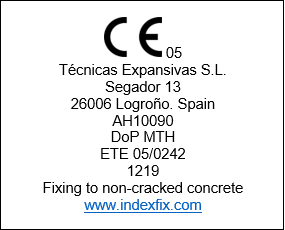 Etiqueta de Ejemplo Ingles