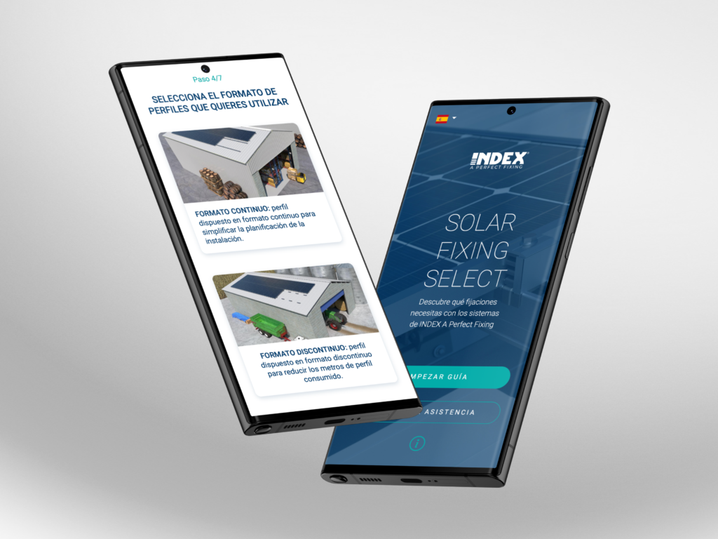 Solar Fixing Select App INDEX
